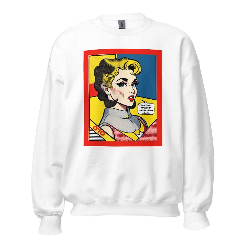 Unisex Crew Neck Sweatshirt - Vintage American Comic Series v.7 — GRAPHIC T-SHIRTS
