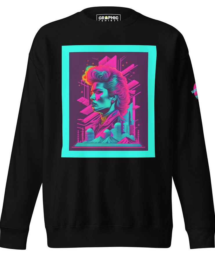 Unisex Premium Sweatshirt - Vaporwave Series v.34 | Sweatshirt | Buy Online | GRAPHIC T-SHIRTS