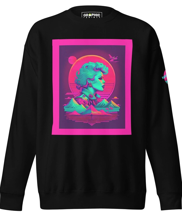Unisex Premium Sweatshirt - Vaporwave Series v.33 | Sweatshirt | Buy Online | GRAPHIC T-SHIRTS