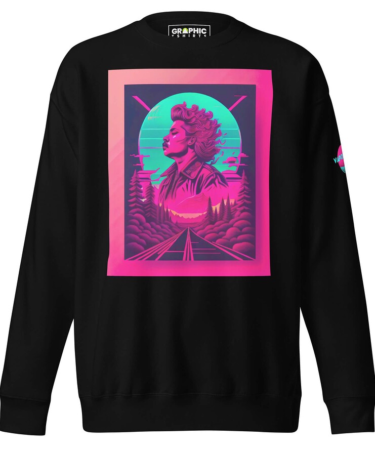 Unisex Premium Sweatshirt - Vaporwave Series v.30 | Sweatshirt | Buy Online | GRAPHIC T-SHIRTS