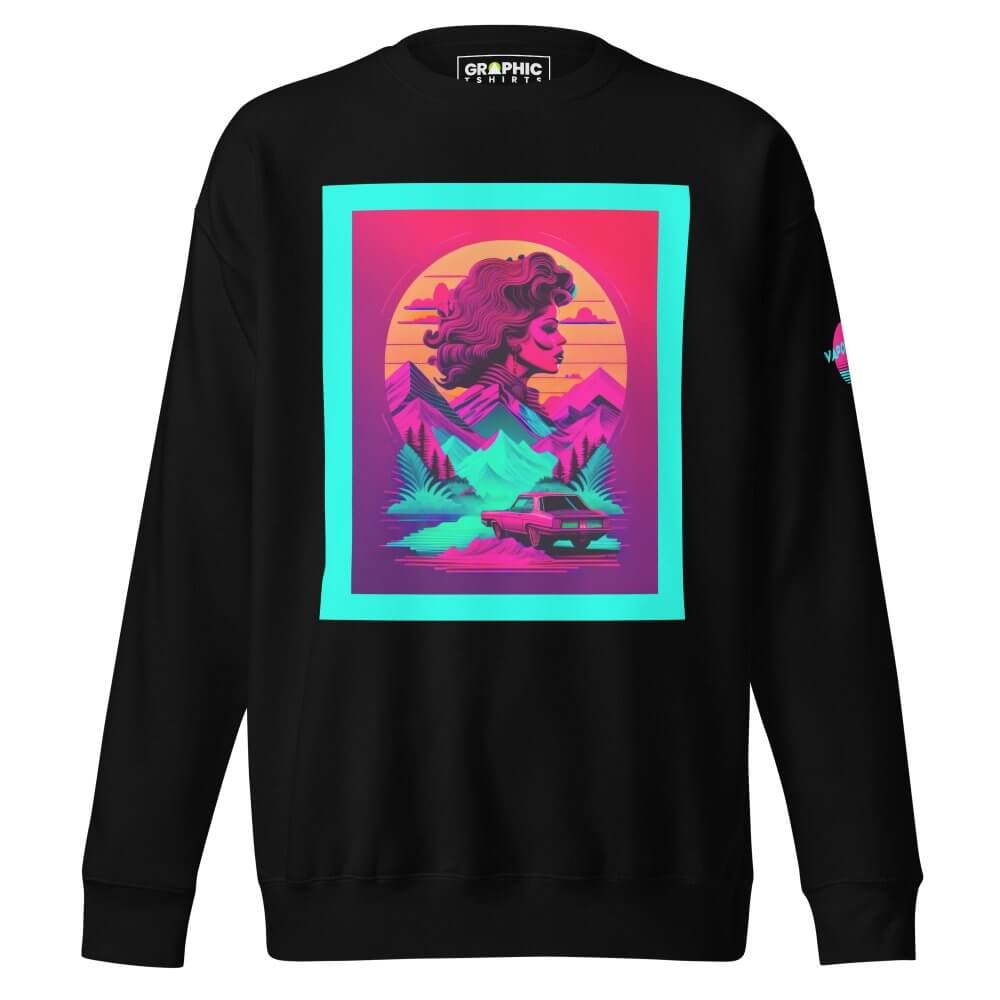 Unisex Premium Sweatshirt - Vaporwave Series v.29 — GRAPHIC T-SHIRTS