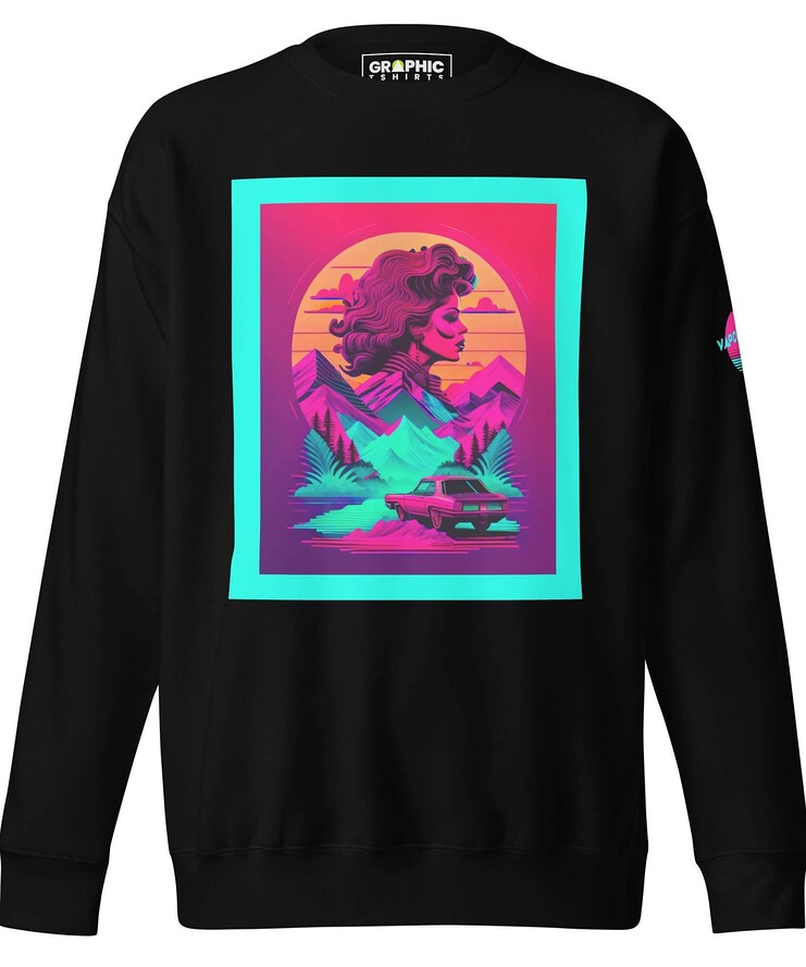 Unisex Premium Sweatshirt - Vaporwave Series v.29 | Sweatshirt | Buy Online | GRAPHIC T-SHIRTS