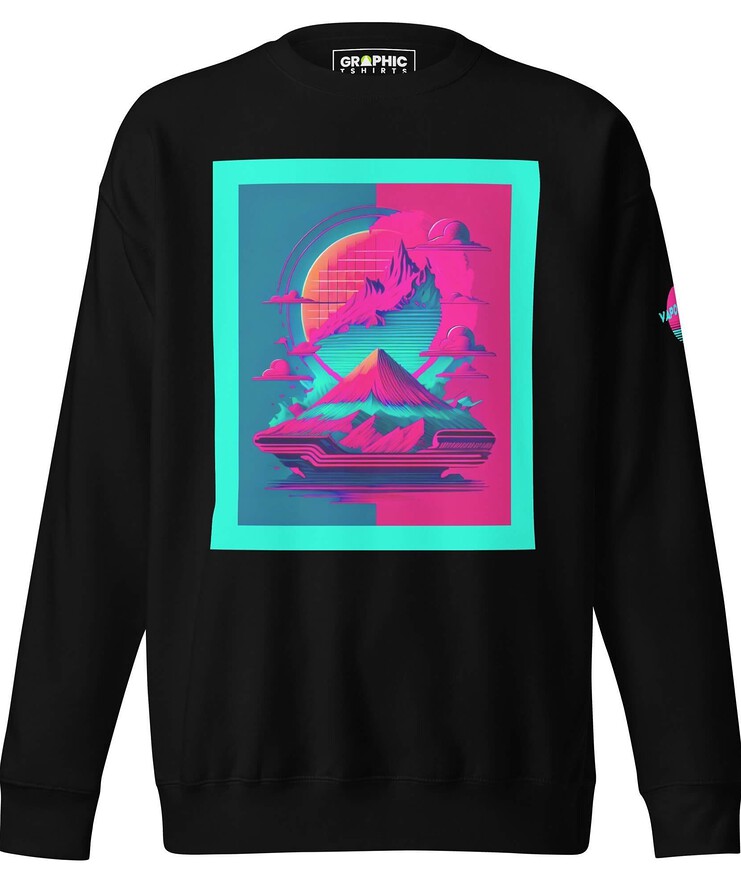 Unisex Premium Sweatshirt - Vaporwave Series v.28 | Sweatshirt | Buy Online | GRAPHIC T-SHIRTS