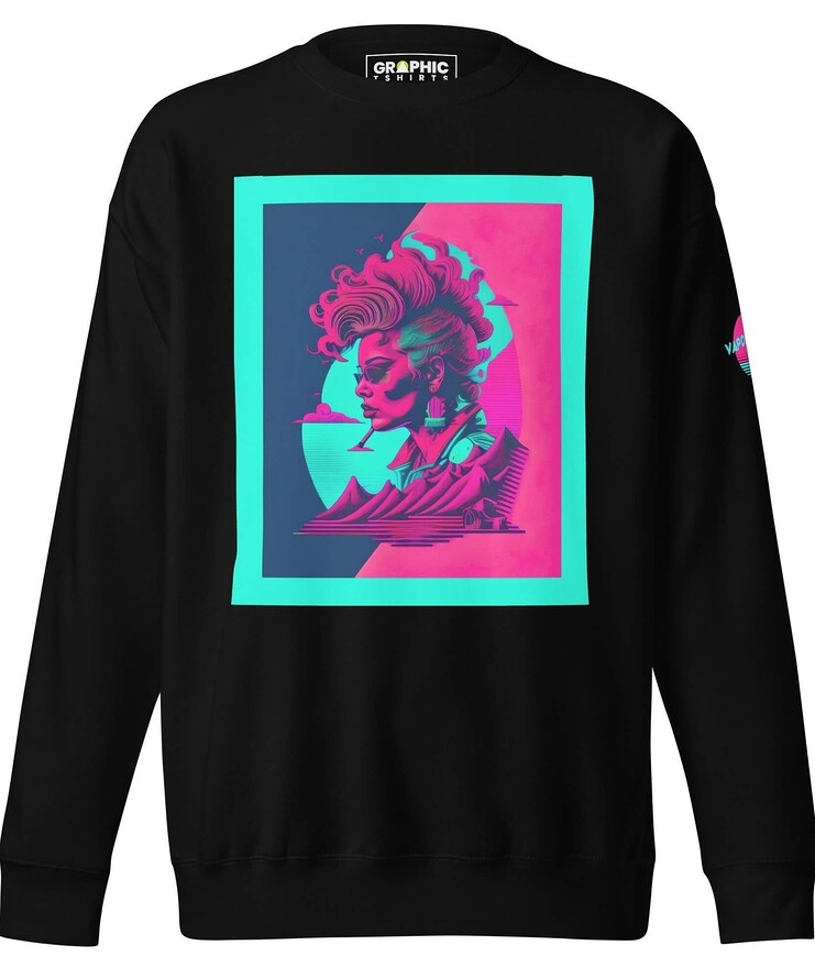 Unisex Premium Sweatshirt - Vaporwave Series v.27 | Sweatshirt | Buy Online | GRAPHIC T-SHIRTS