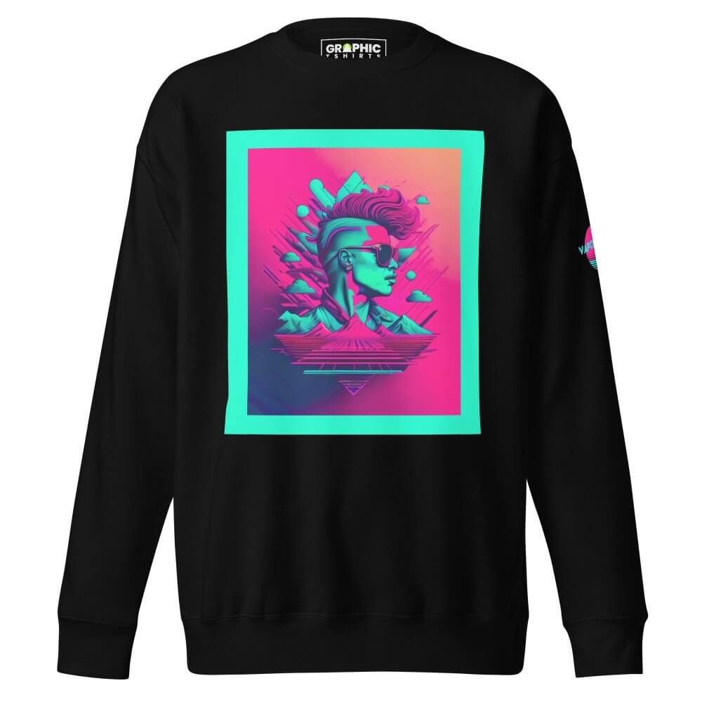 Unisex Premium Sweatshirt - Vaporwave Series v.26 — GRAPHIC T-SHIRTS