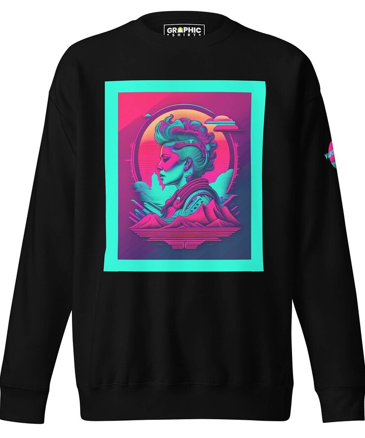 Unisex Premium Sweatshirt - Vaporwave Series v.24 | Sweatshirt | Buy Online | GRAPHIC T-SHIRTS