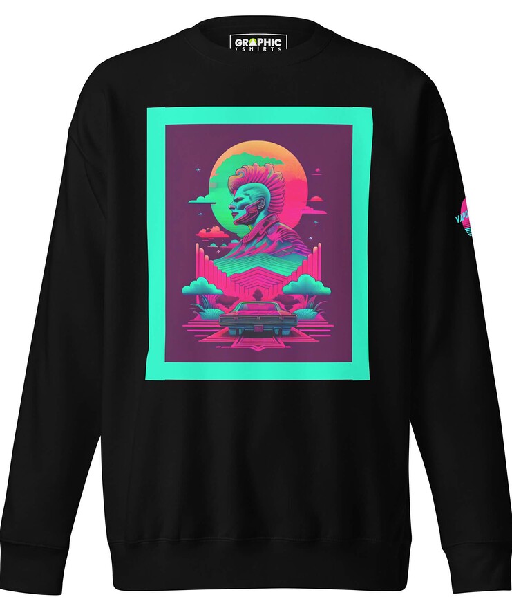 Unisex Premium Sweatshirt - Vaporwave Series v.21 | Sweatshirt | Buy Online | GRAPHIC T-SHIRTS