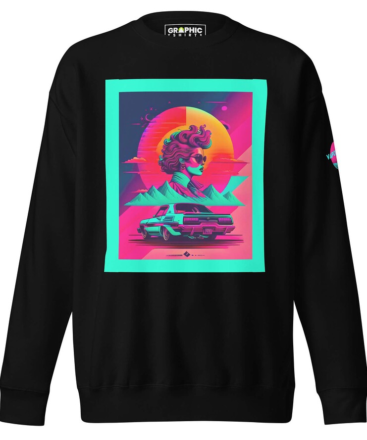 Unisex Premium Sweatshirt - Vaporwave Series v.20 | Sweatshirt | Buy Online | GRAPHIC T-SHIRTS