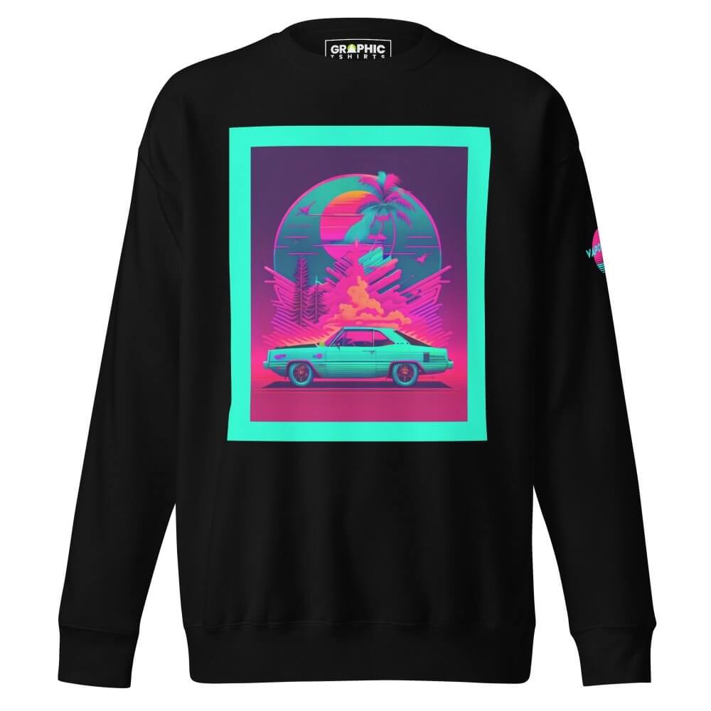 Unisex Premium Sweatshirt - Vaporwave Series v.19 — GRAPHIC T-SHIRTS