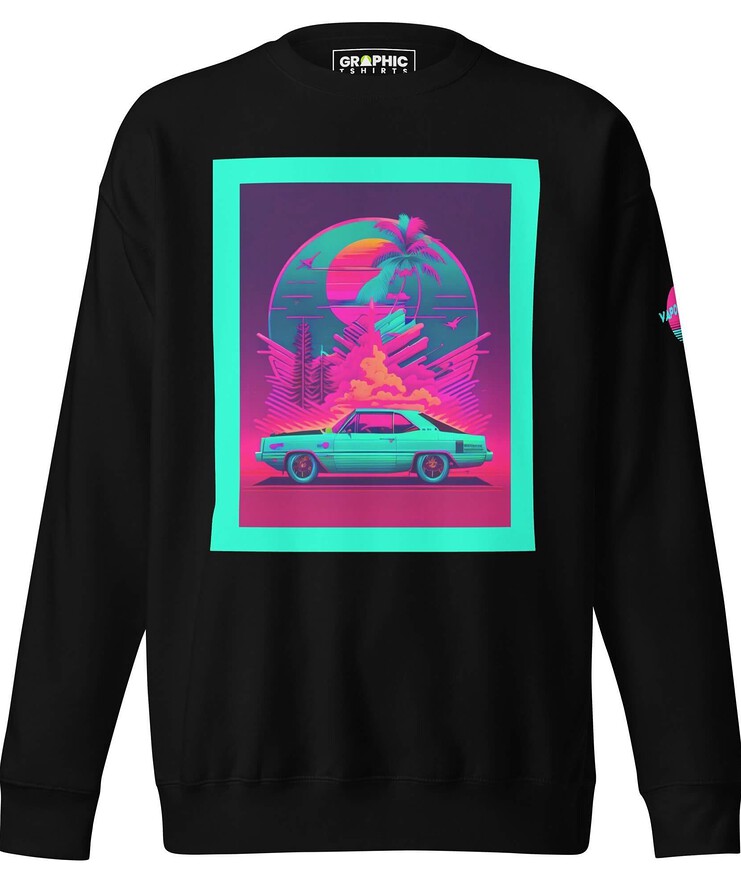 Unisex Premium Sweatshirt - Vaporwave Series v.19 | Sweatshirt | Buy Online | GRAPHIC T-SHIRTS