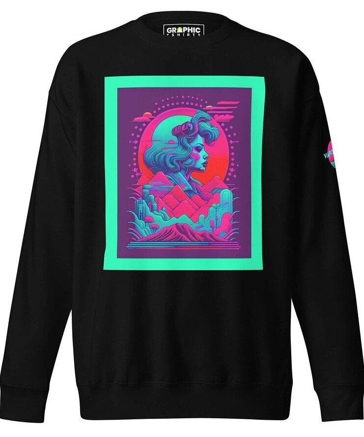 Unisex Premium Sweatshirt - Vaporwave Series v.16 | Sweatshirt | Buy Online | GRAPHIC T-SHIRTS
