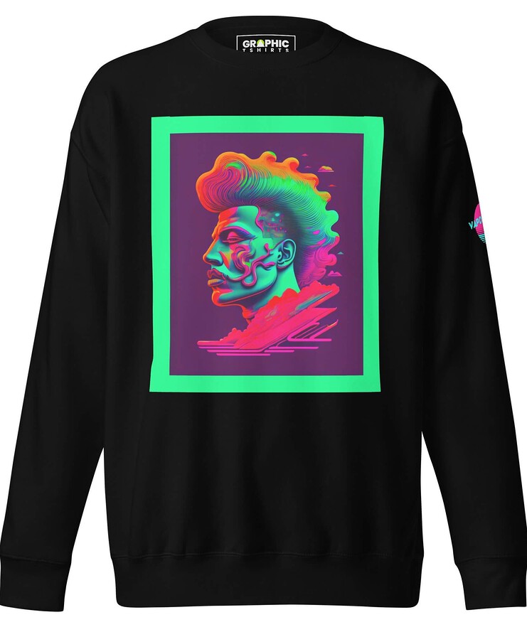 Unisex Premium Sweatshirt - Vaporwave Series v.14 | Sweatshirt | Buy Online | GRAPHIC T-SHIRTS