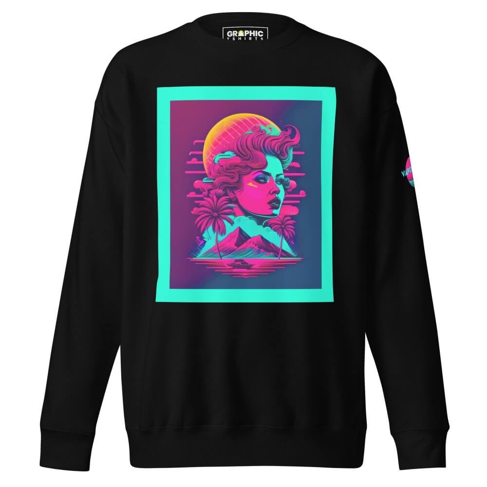 Unisex Premium Sweatshirt - Vaporwave Series v.12 — GRAPHIC T-SHIRTS