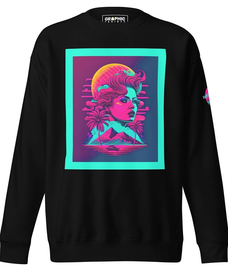 Unisex Premium Sweatshirt - Vaporwave Series v.12 | Sweatshirt | Buy Online | GRAPHIC T-SHIRTS