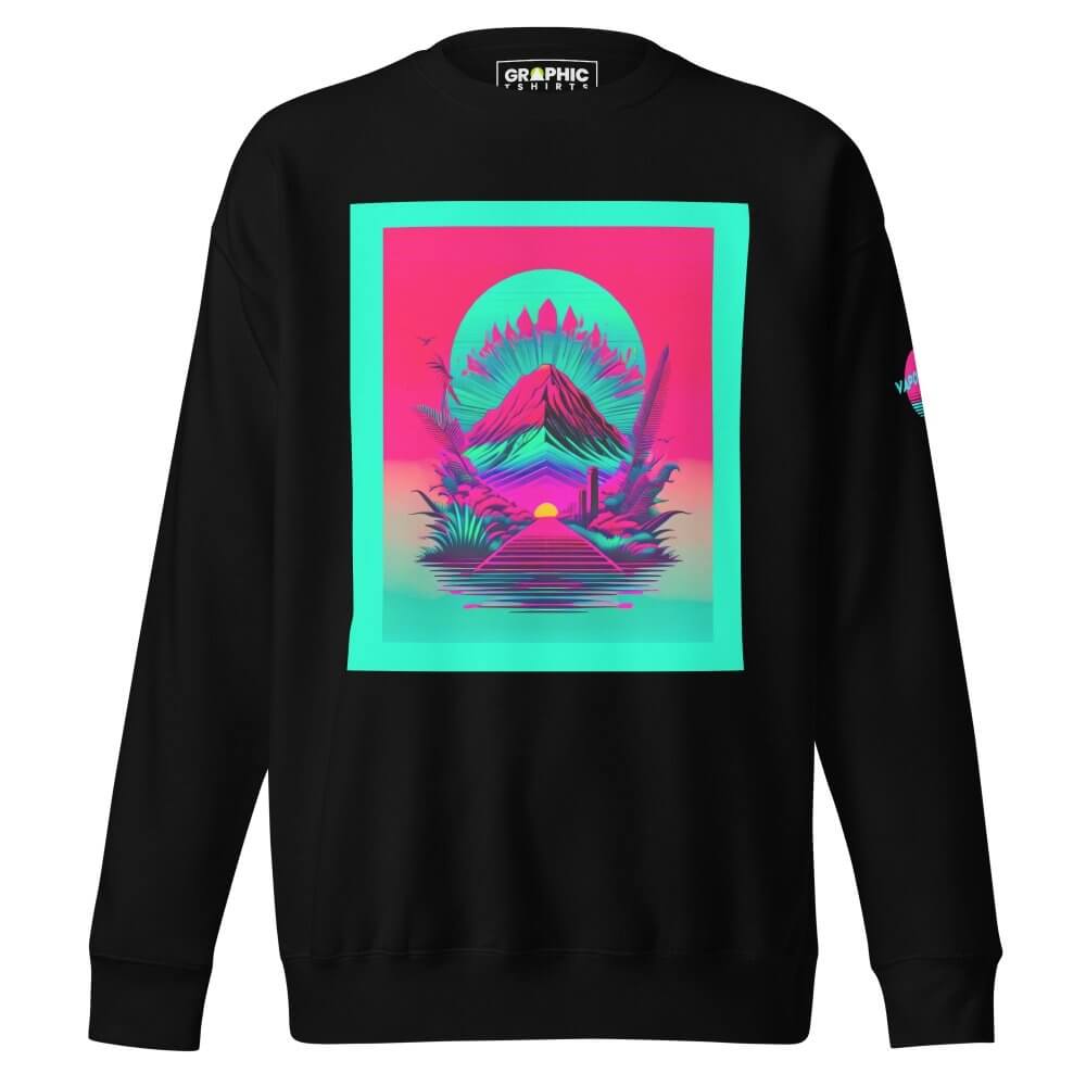 Unisex Premium Sweatshirt - Vaporwave Series v.10 — GRAPHIC T-SHIRTS