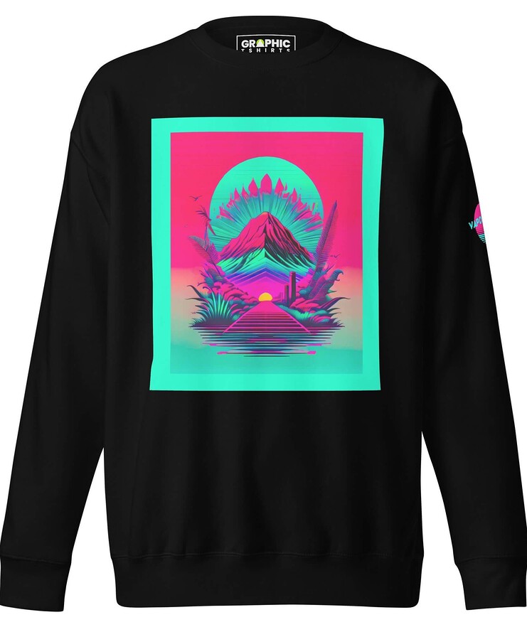 Unisex Premium Sweatshirt - Vaporwave Series v.10 | Sweatshirt | Buy Online | GRAPHIC T-SHIRTS