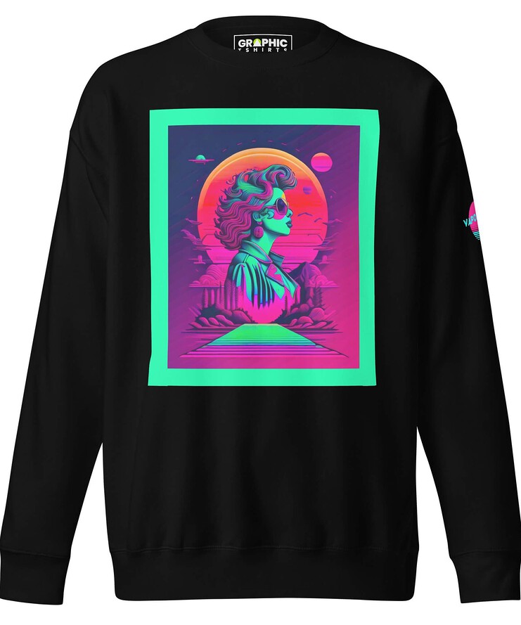 Unisex Premium Sweatshirt - Vaporwave Series v.9 | Sweatshirt | Buy Online | GRAPHIC T-SHIRTS