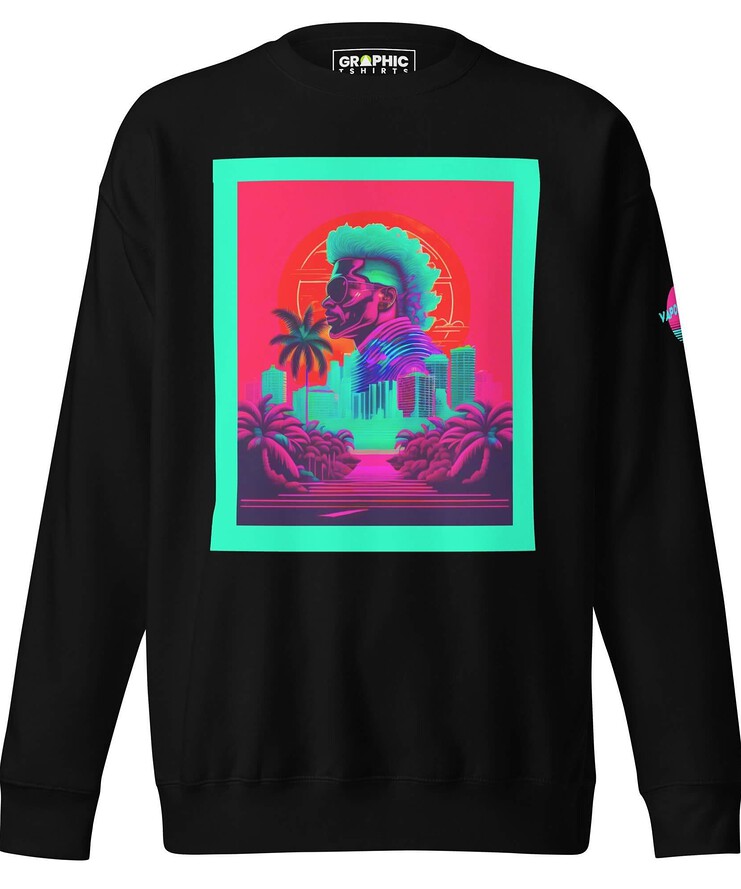 Unisex Premium Sweatshirt - Vaporwave Series v.8 | Sweatshirt | Buy Online | GRAPHIC T-SHIRTS