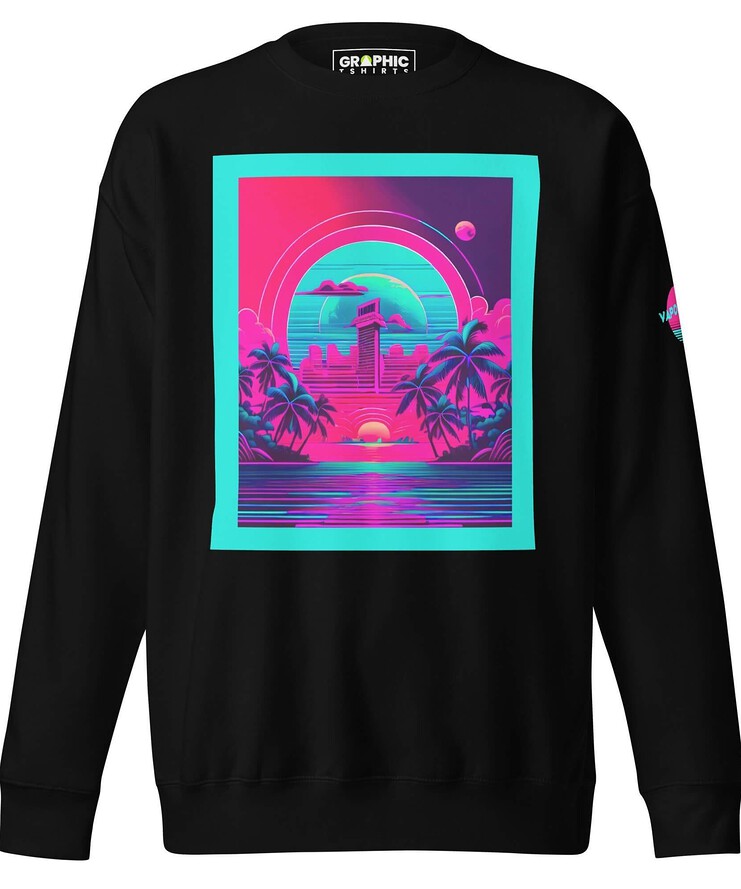 Unisex Premium Sweatshirt - Vaporwave Series v.7 | Sweatshirt | Buy Online | GRAPHIC T-SHIRTS