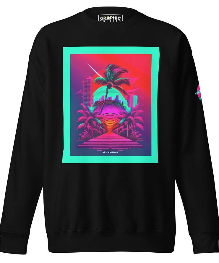 Unisex Premium Sweatshirt - Vaporwave Series v.6 | Sweatshirt | Buy Online | GRAPHIC T-SHIRTS