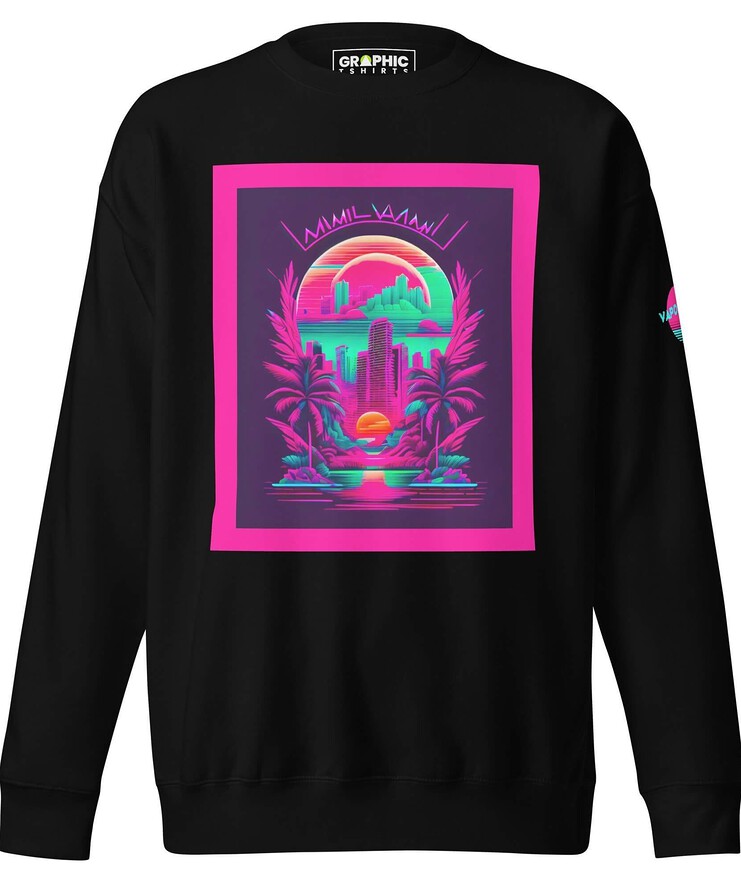 Unisex Premium Sweatshirt - Vaporwave Series v.5 | Sweatshirt | Buy Online | GRAPHIC T-SHIRTS