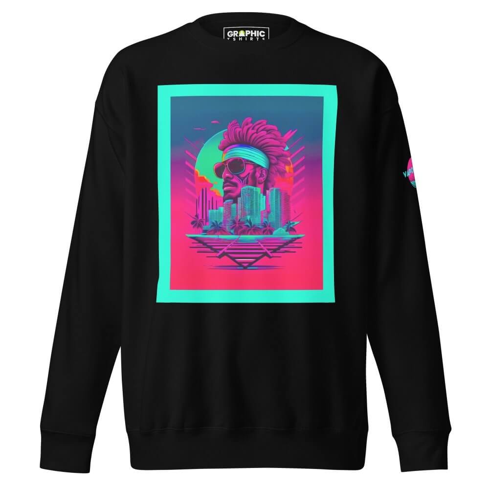 Unisex Premium Sweatshirt - Vaporwave Series v.4 — GRAPHIC T-SHIRTS