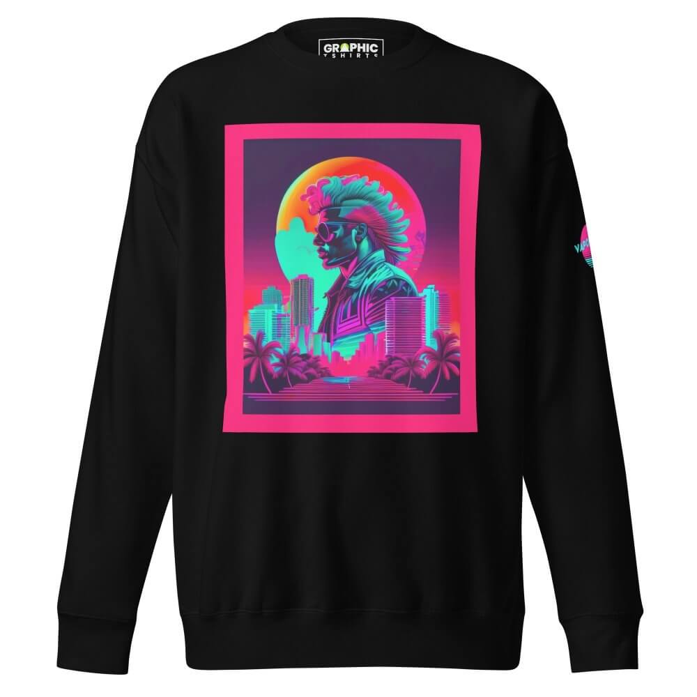 Unisex Premium Sweatshirt - Vaporwave Series v.3 — GRAPHIC T-SHIRTS