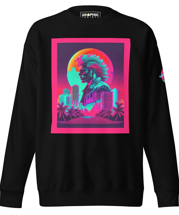 Unisex Premium Sweatshirt - Vaporwave Series v.3 | Sweatshirt | Buy Online | GRAPHIC T-SHIRTS