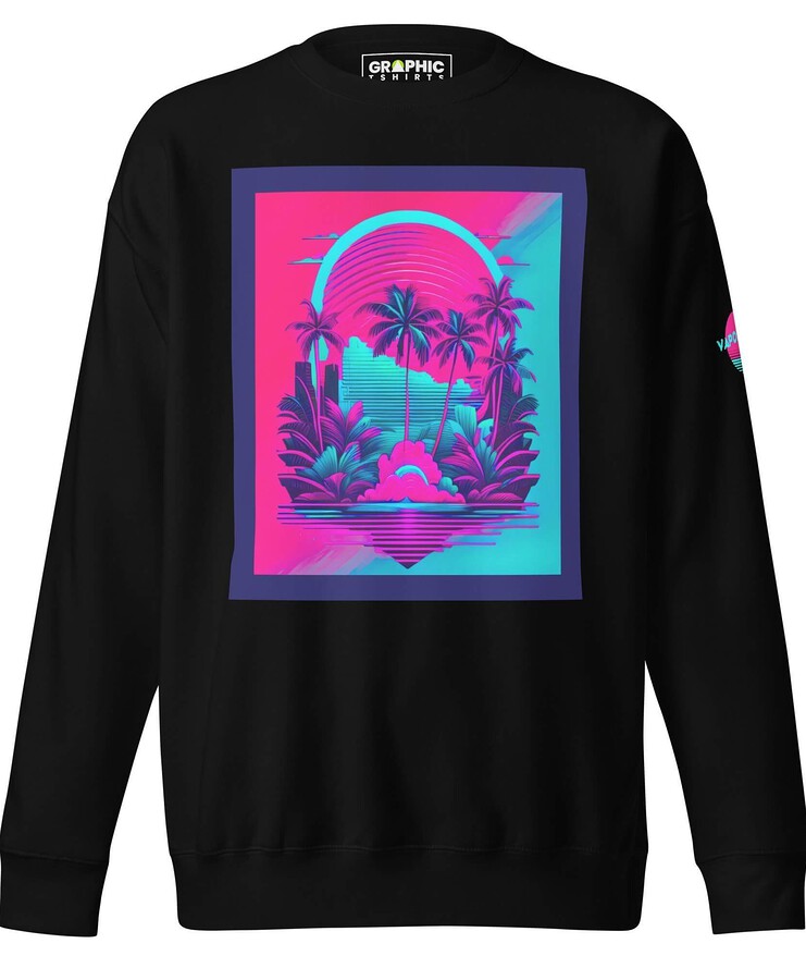 Unisex Premium Sweatshirt - Vaporwave Series v.2 | Sweatshirt | Buy Online | GRAPHIC T-SHIRTS
