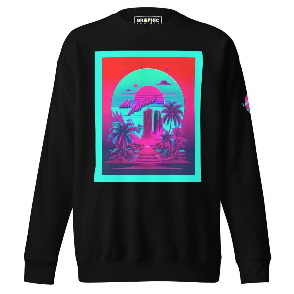 Unisex Premium Sweatshirt - Vaporwave Series v.1 — GRAPHIC T-SHIRTS