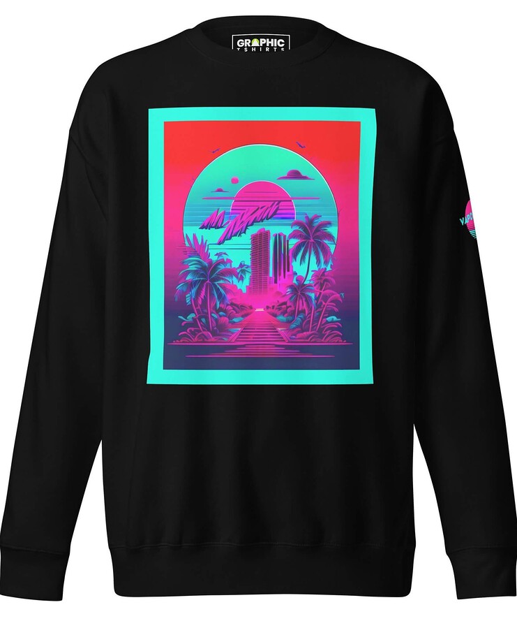 Unisex Premium Sweatshirt - Vaporwave Series v.1 | Sweatshirt | Buy Online | GRAPHIC T-SHIRTS