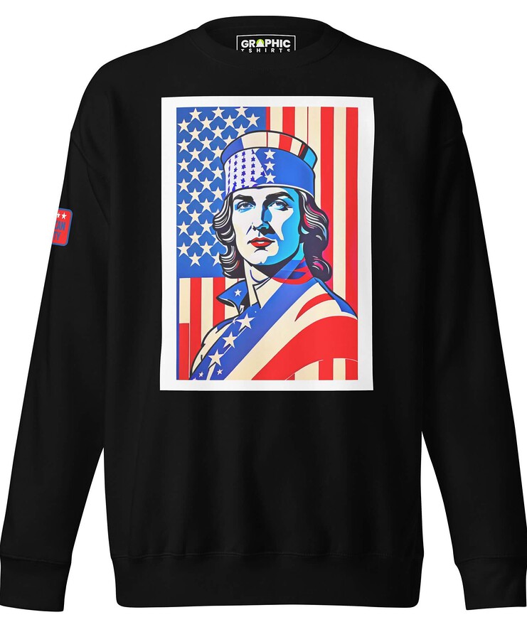 Unisex Premium Sweatshirt - American Liberty Series v.6 | Sweatshirt | Buy Online | GRAPHIC T-SHIRTS