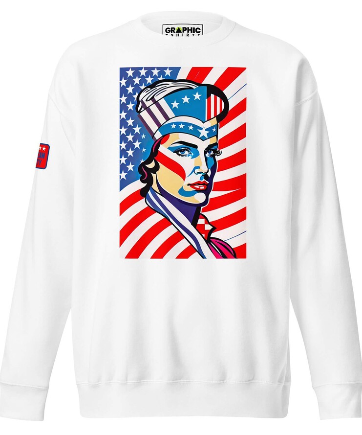 Unisex Premium Sweatshirt - American Liberty Series v.32 | Sweatshirt | Buy Online | GRAPHIC T-SHIRTS