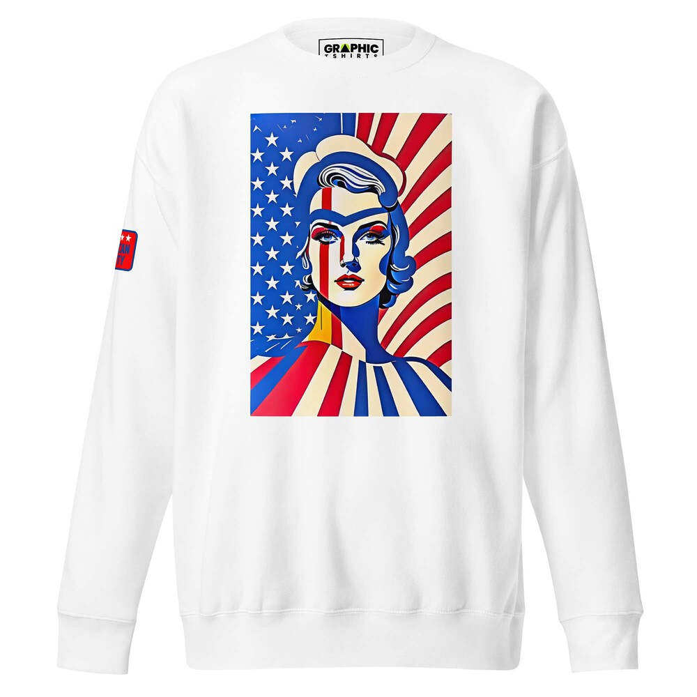 Unisex Premium Sweatshirt - American Liberty Series v.30 — GRAPHIC T-SHIRTS