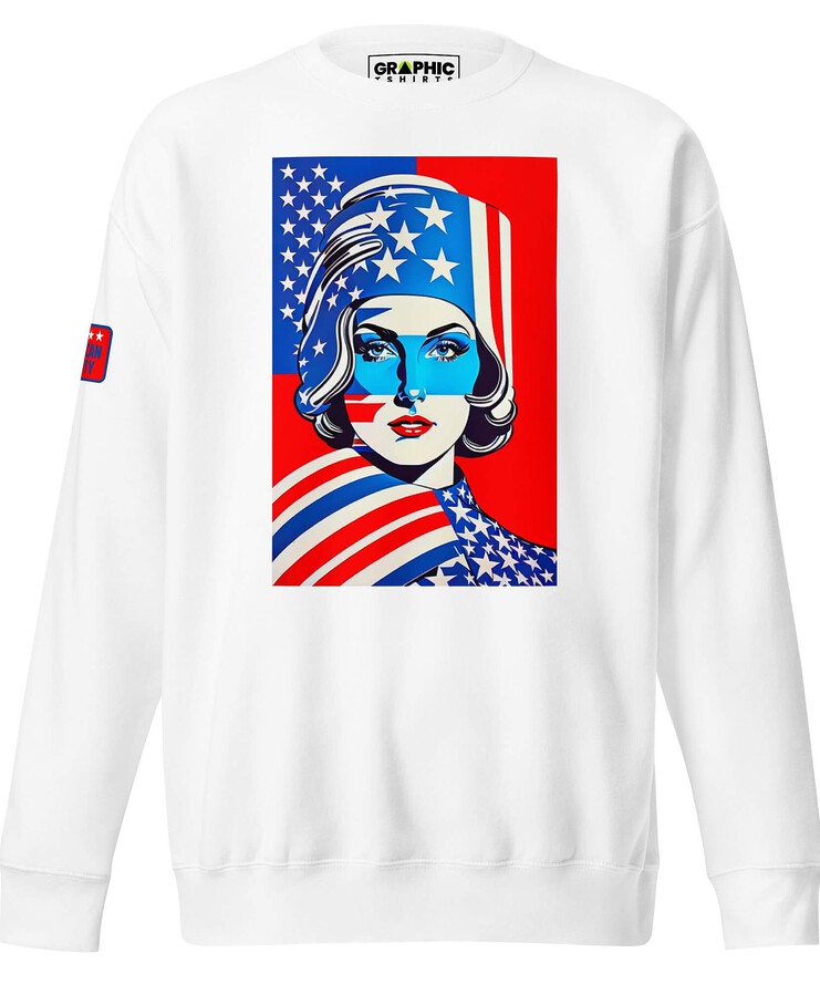 Unisex Premium Sweatshirt - American Liberty Series v.29 | Sweatshirt | Buy Online | GRAPHIC T-SHIRTS