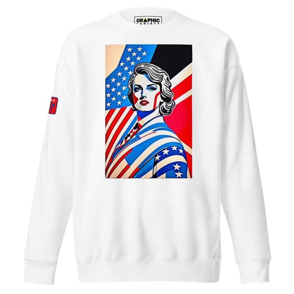 Unisex Premium Sweatshirt - American Liberty Series v.27 — GRAPHIC T-SHIRTS