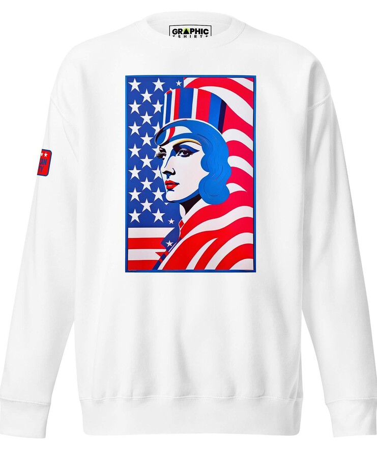Unisex Premium Sweatshirt - American Liberty Series v.25 | Sweatshirt | Buy Online | GRAPHIC T-SHIRTS