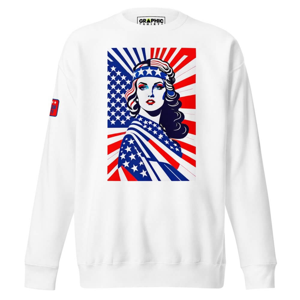 Unisex Premium Sweatshirt - American Liberty Series v.23 — GRAPHIC T-SHIRTS