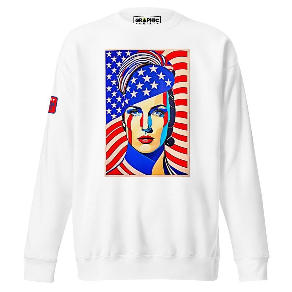 Unisex Premium Sweatshirt - American Liberty Series v.22 — GRAPHIC T-SHIRTS