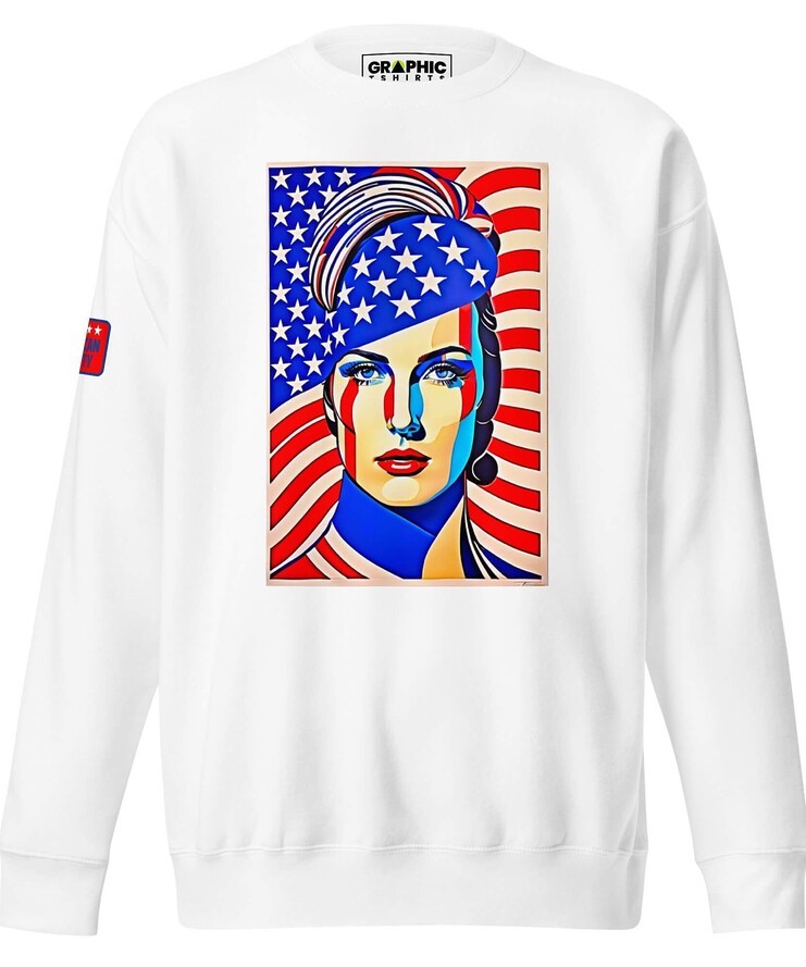 Unisex Premium Sweatshirt - American Liberty Series v.22 | Sweatshirt | Buy Online | GRAPHIC T-SHIRTS
