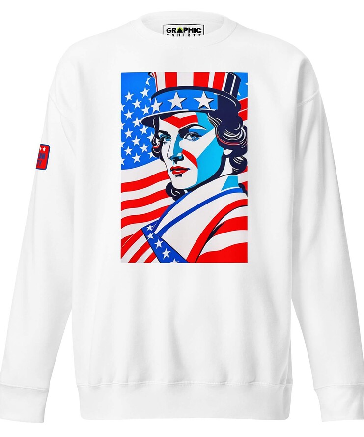 Unisex Premium Sweatshirt - American Liberty Series v.20 | Sweatshirt | Buy Online | GRAPHIC T-SHIRTS