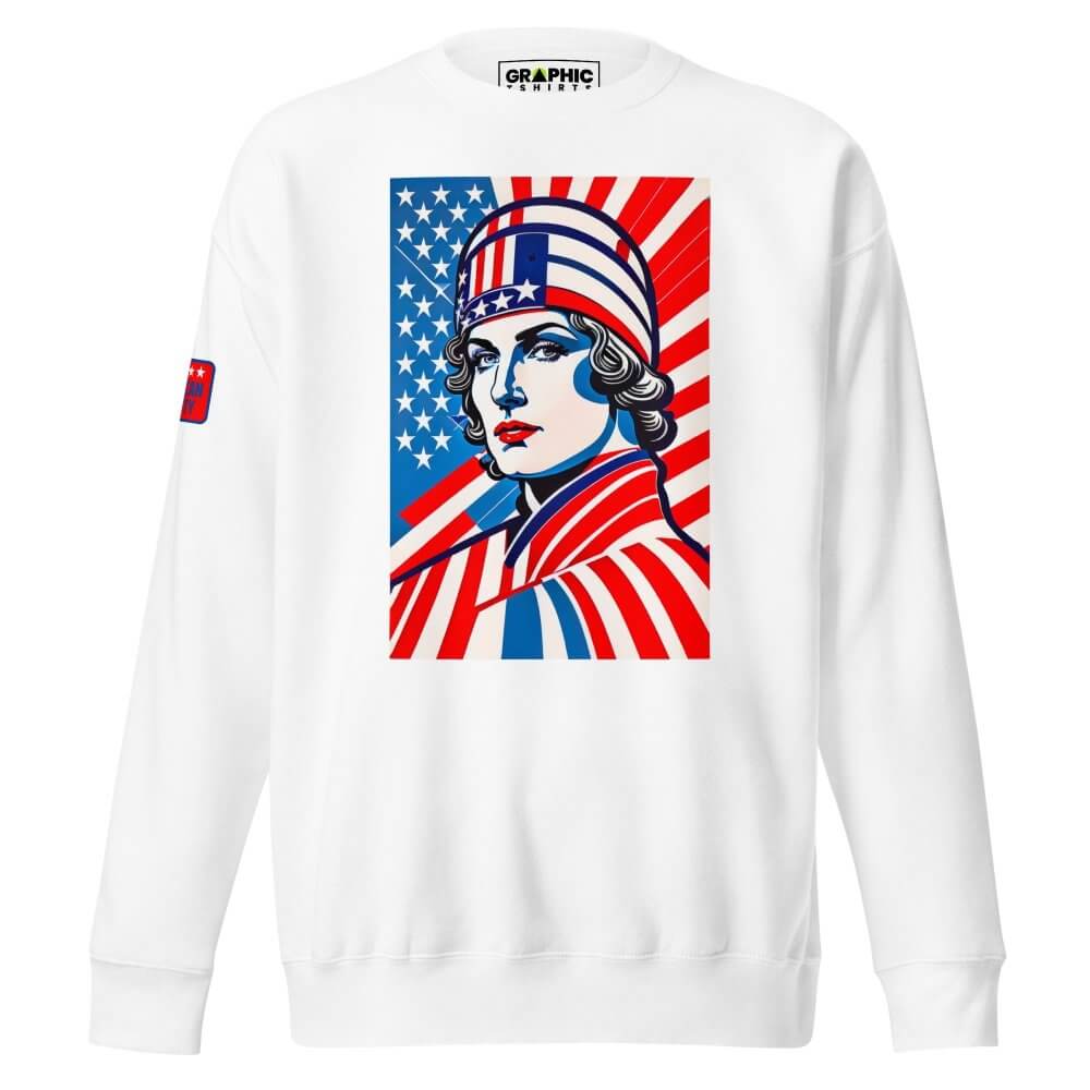 Unisex Premium Sweatshirt - American Liberty Series v.18 — GRAPHIC T-SHIRTS