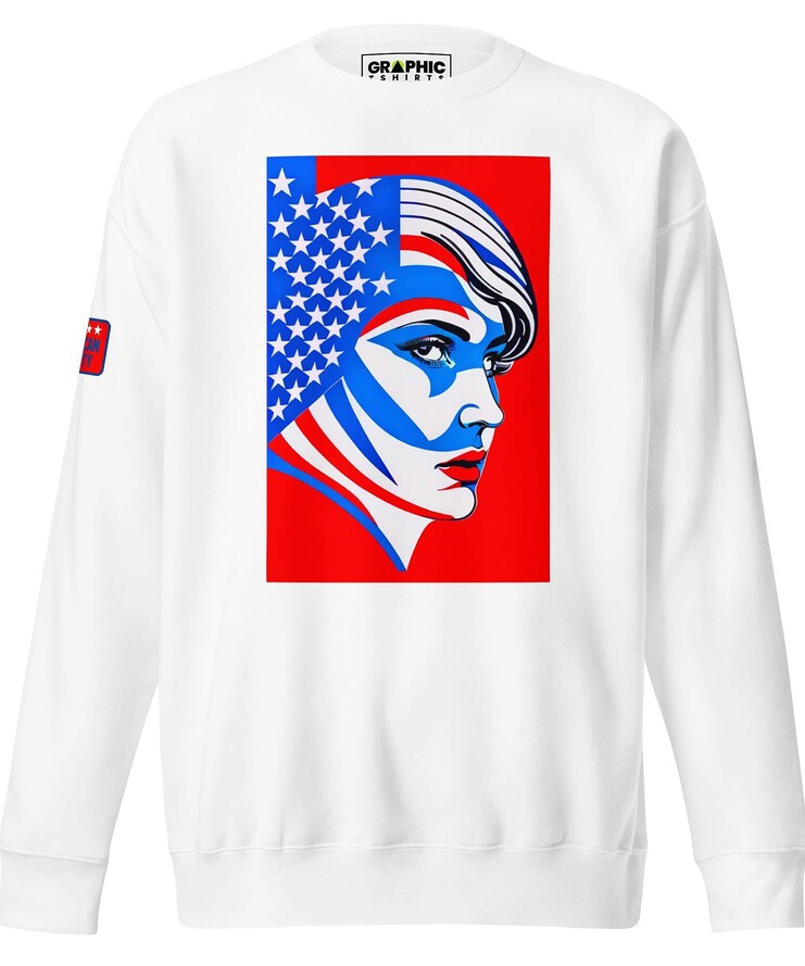 Unisex Premium Sweatshirt - American Liberty Series v.17 | Sweatshirt | Buy Online | GRAPHIC T-SHIRTS