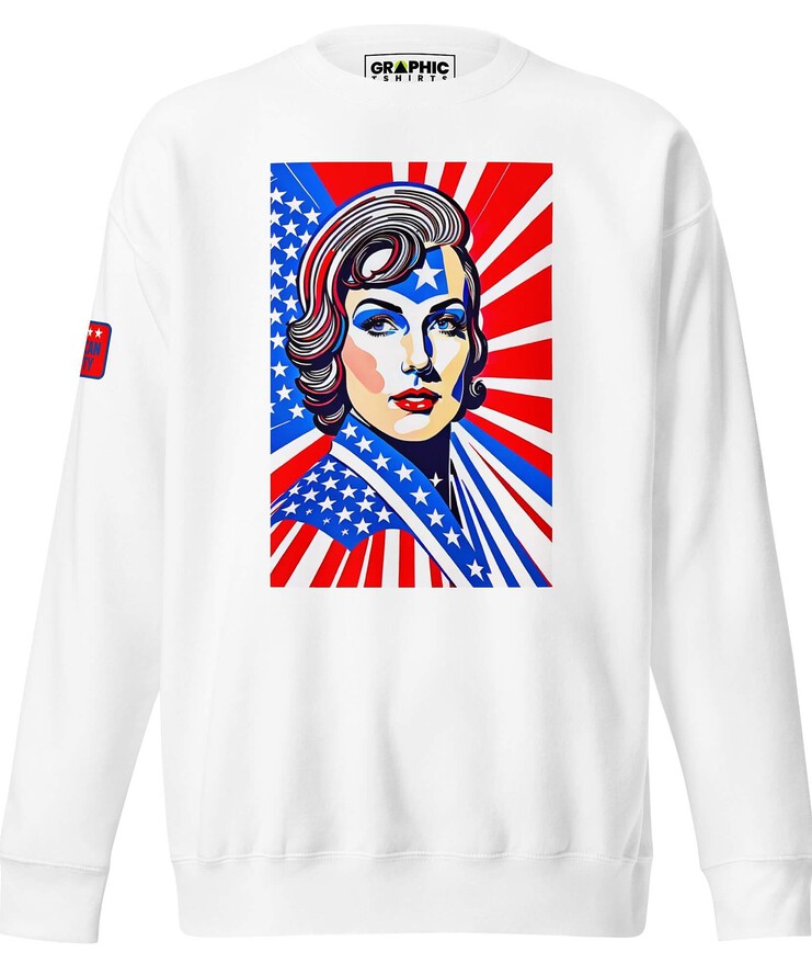 Unisex Premium Sweatshirt - American Liberty Series v.16 | Sweatshirt | Buy Online | GRAPHIC T-SHIRTS