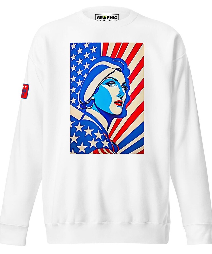 Unisex Premium Sweatshirt - American Liberty Series v.15 | Sweatshirt | Buy Online | GRAPHIC T-SHIRTS