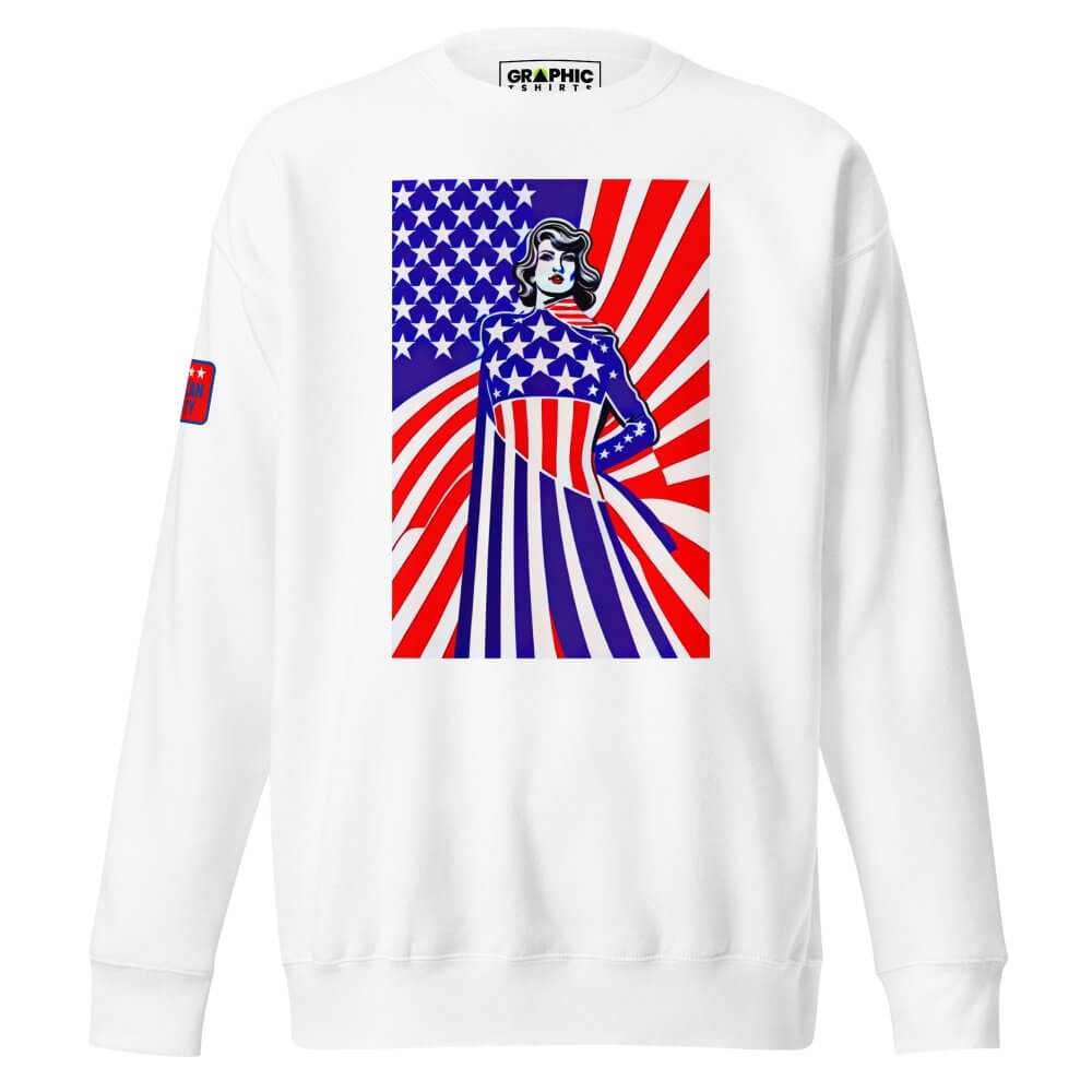 Unisex Premium Sweatshirt - American Liberty Series v.11 — GRAPHIC T-SHIRTS