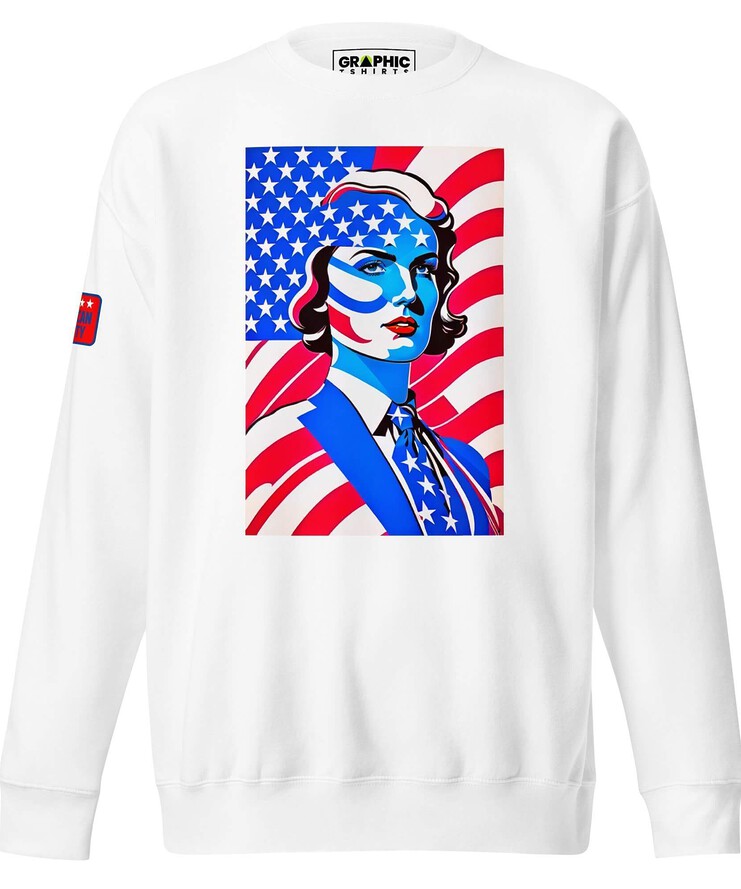 Unisex Premium Sweatshirt - American Liberty Series v.10 | Sweatshirt | Buy Online | GRAPHIC T-SHIRTS