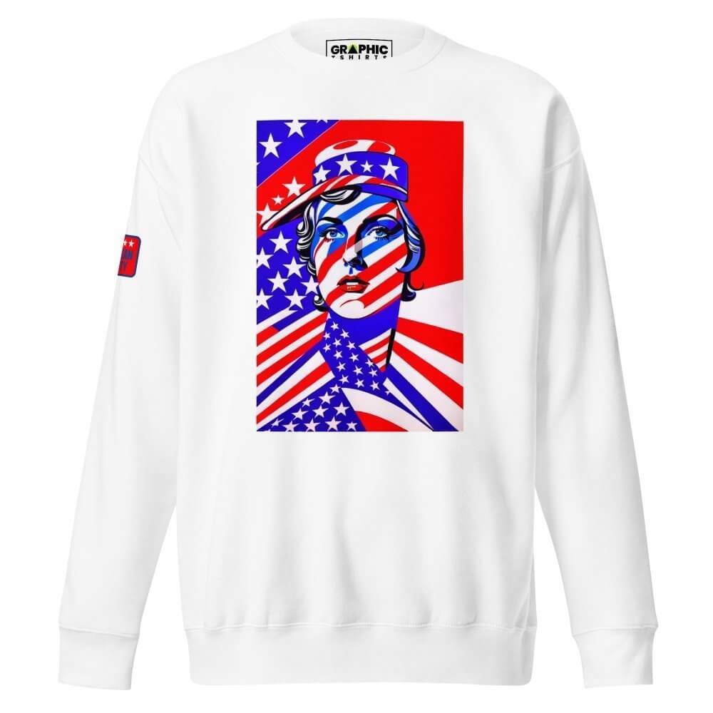 Unisex Premium Sweatshirt - American Liberty Series v.9 — GRAPHIC T-SHIRTS