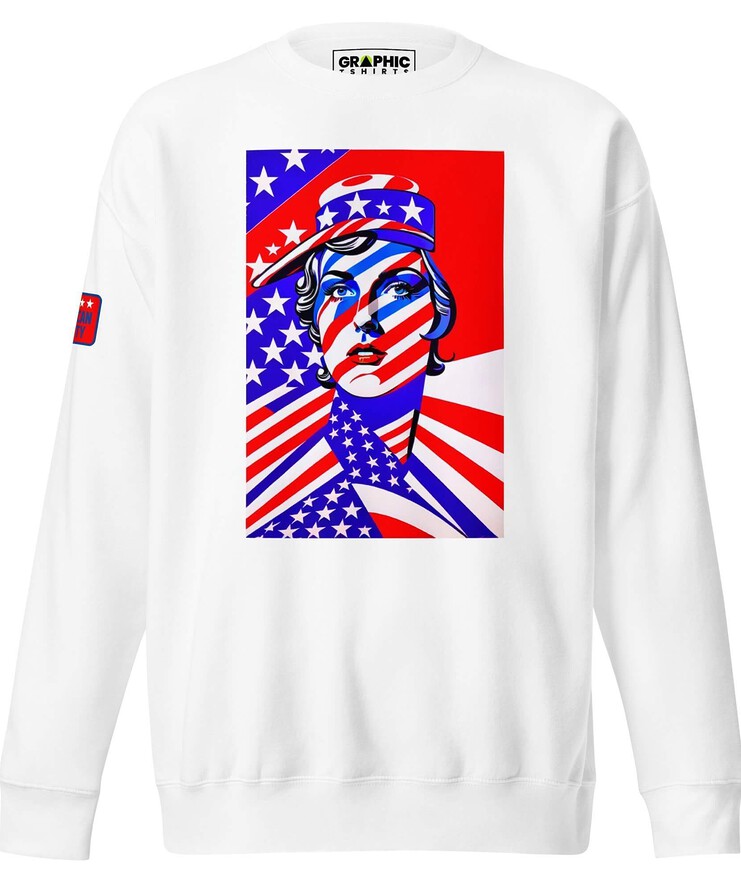 Unisex Premium Sweatshirt - American Liberty Series v.9 | Sweatshirt | Buy Online | GRAPHIC T-SHIRTS