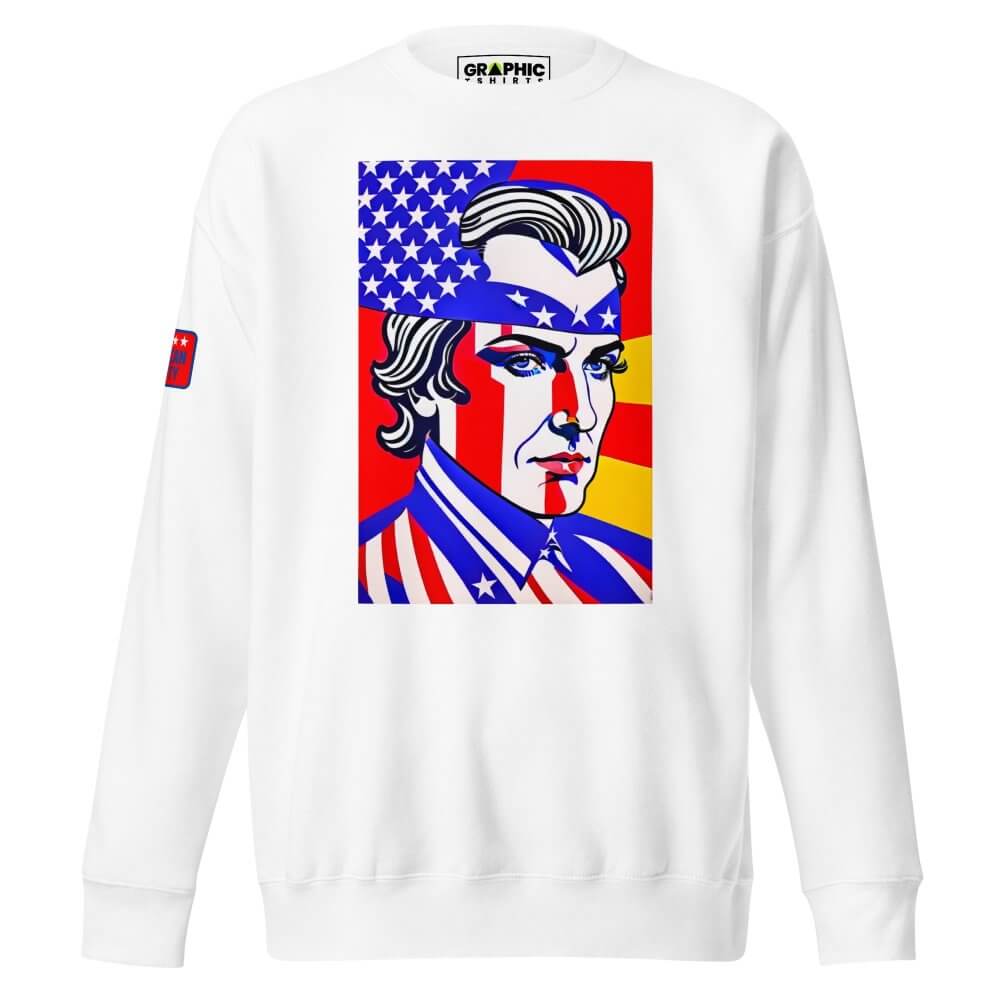 Unisex Premium Sweatshirt - American Liberty Series v.3 — GRAPHIC T-SHIRTS
